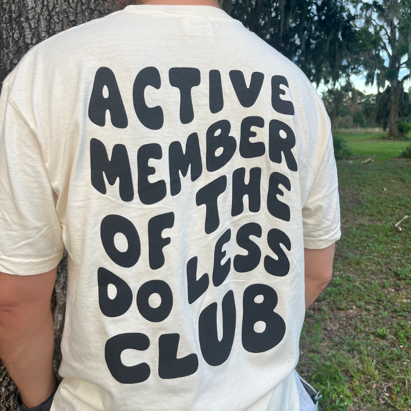 IVORY DO LESS TEE