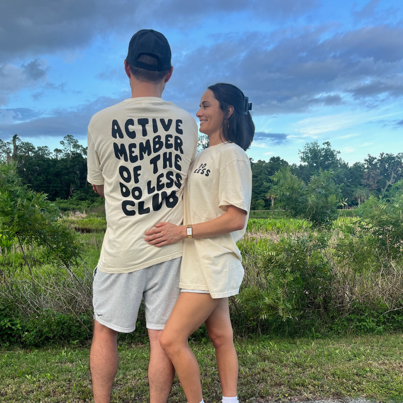 IVORY DO LESS TEE